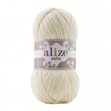ALIZE BELLA  100гр. 01 молочный